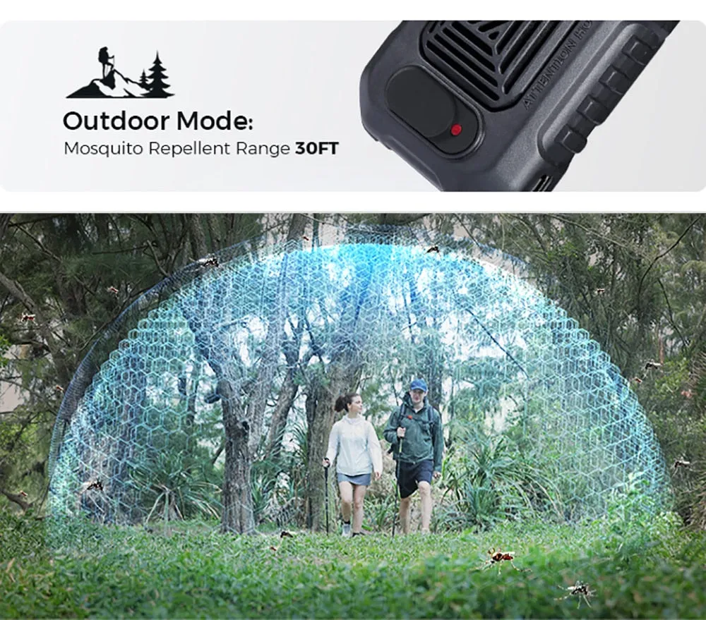 FLEXTAIL Portable Mosquito Repellent: Rechargeable