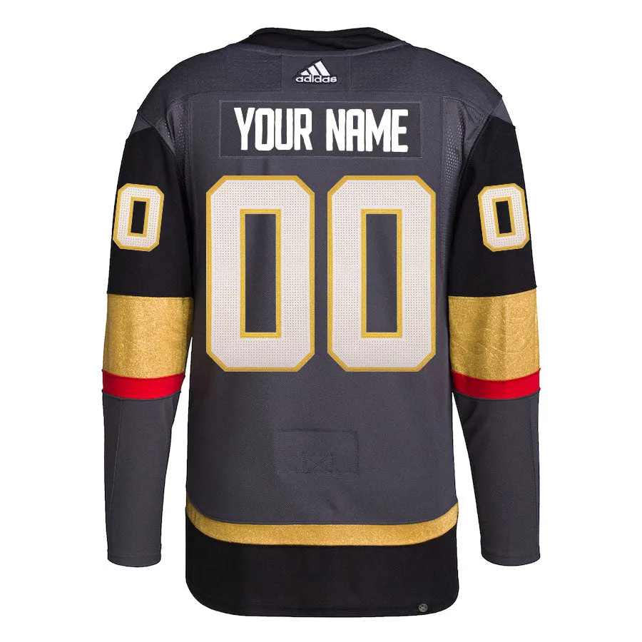 Vegas Golden Knights Fanatics/Adidas Gray Alternate Jersey Customization (JERSEY NOT INCLUDED) ***